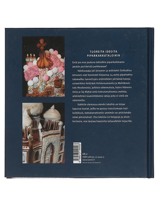 Arkkitehtien piparkakkutalot - Jetsonen, Jari - Joulukirjat - 10105451990 - 1