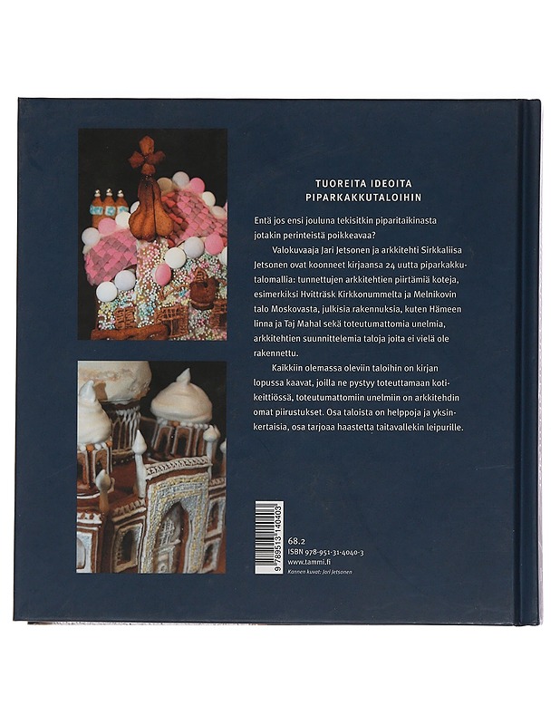 Arkkitehtien piparkakkutalot - Jetsonen, Jari - Joulukirjat - 10105451995 - 1