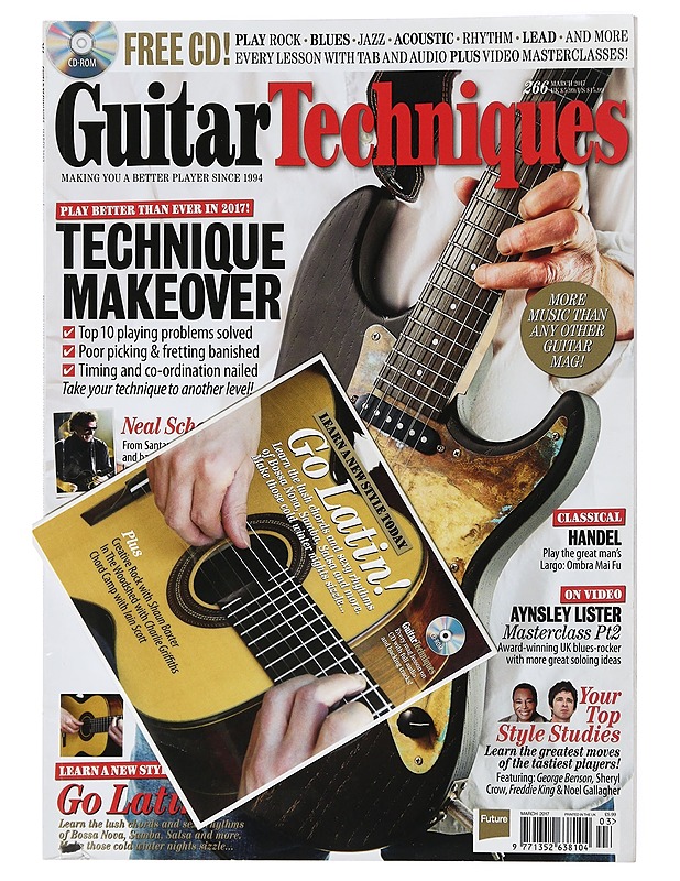 Guitar Techniques March 2017 - Musiikki- ja elokuvakirjat - 10105451997 - 0