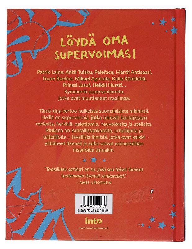 Sankaritarinoita pojille (ja kaikille muille) - Jäkkö, Emmi - Elämäkerrat ja muistelmat - 10105452007 - 1