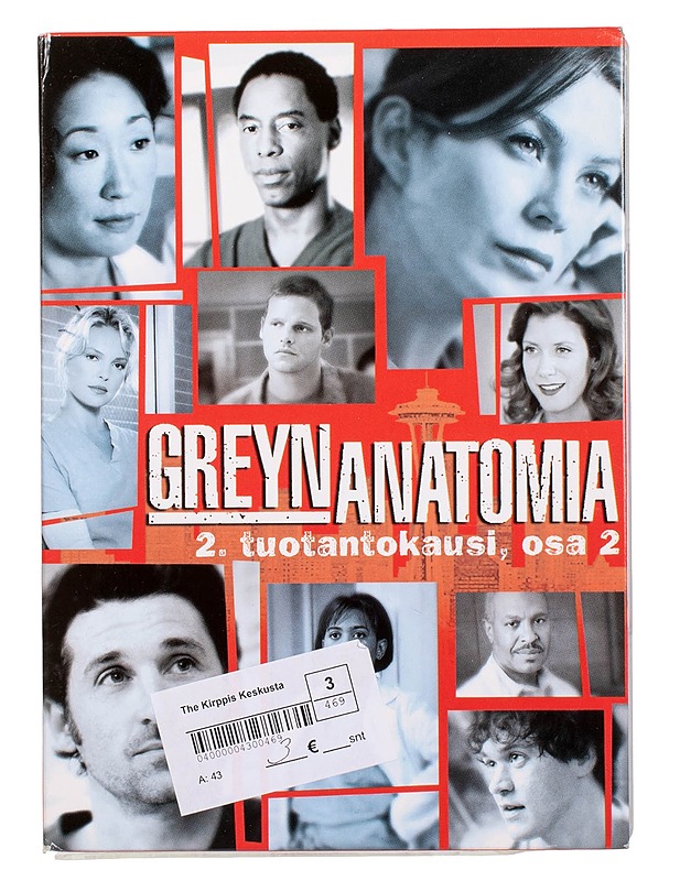 Greyn Anatomia: Kausi 2, osa 2 - DVD - DVD-elokuvat - 10105452014 - 0