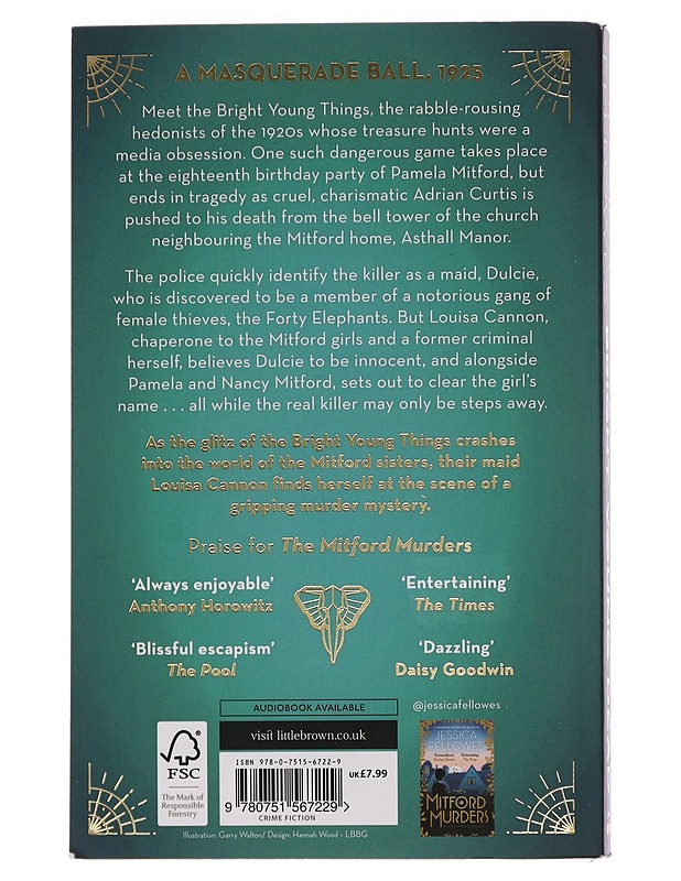 Bright young dead - Jessica Fellowes - Jännitys ja dekkarit - 10105452015 - 1