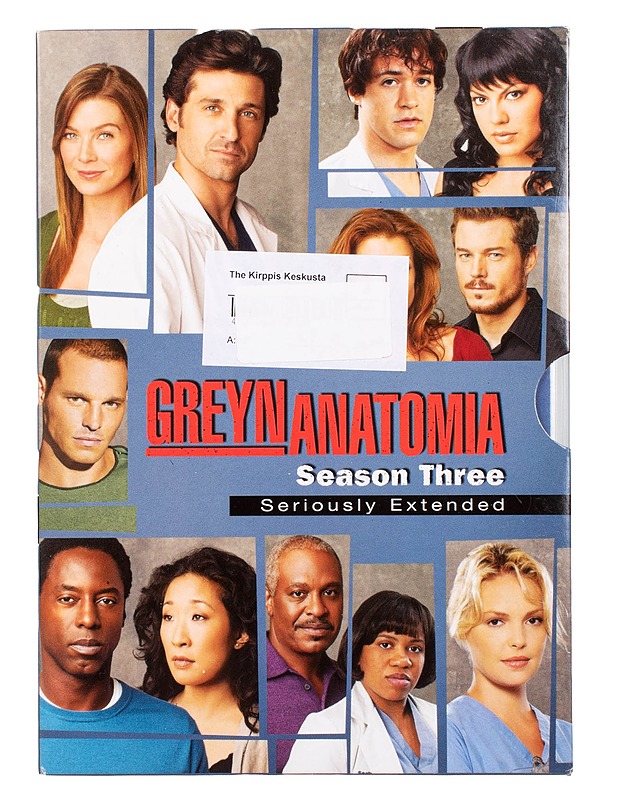 Greyn anatomia: 3. tuotantokausi - DVD - DVD-elokuvat - 10105452018 - 0