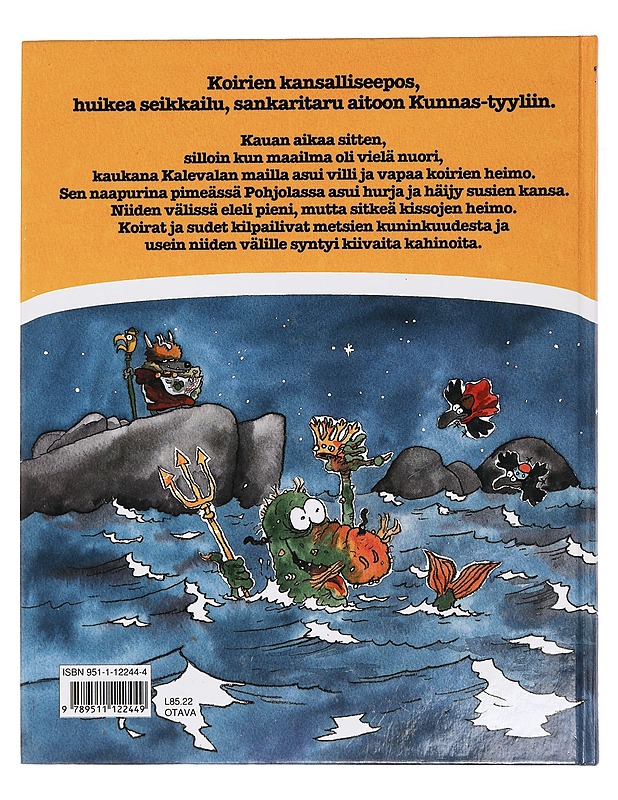 Koirien Kalevala - Kunnas, Mauri - Lastenkirjat - 10105452040 - 1