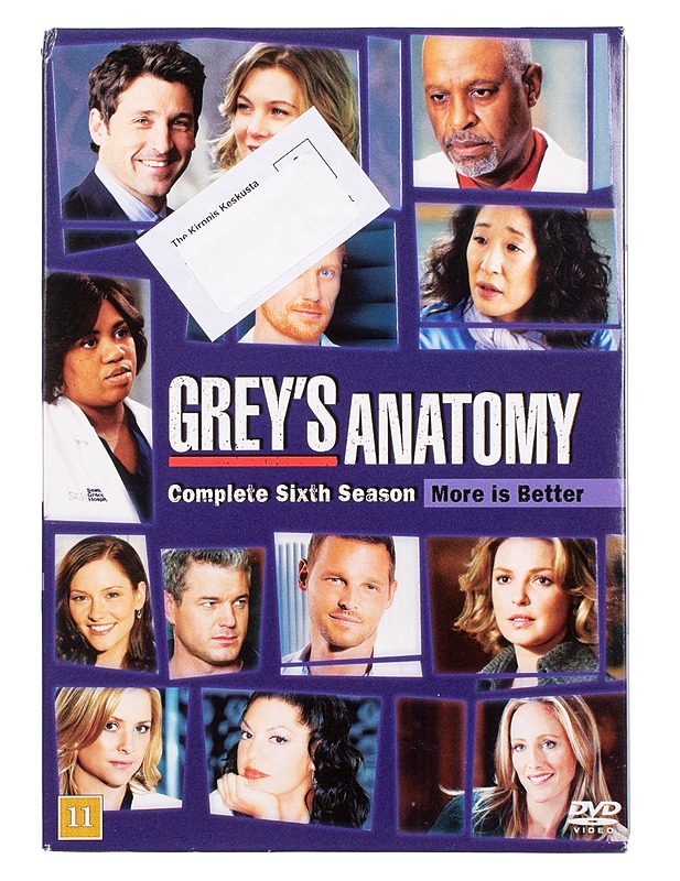 Greyn anatomia, 6. tuotantokausi - DVD - DVD-elokuvat - 10105452047 - 0