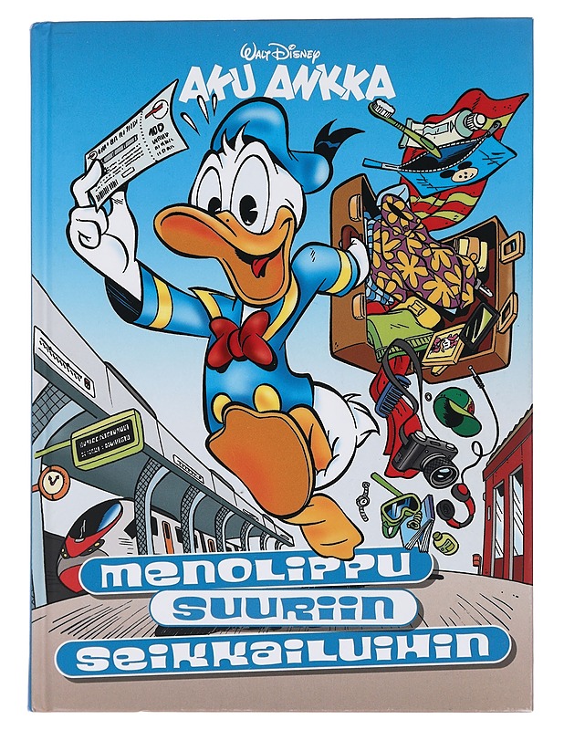 Aku Ankka: Menolippu suuriin seikkailuihin - Sarjakuvat - 10105452057 - 0