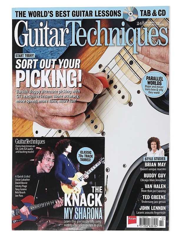Guitar Techniques Oct. 2015 - Musiikki- ja elokuvakirjat - 10105452060 - 0