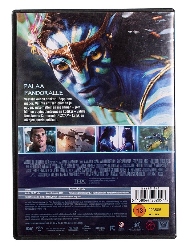 Avatar - DVD - DVD-elokuvat - 10105452089 - 1