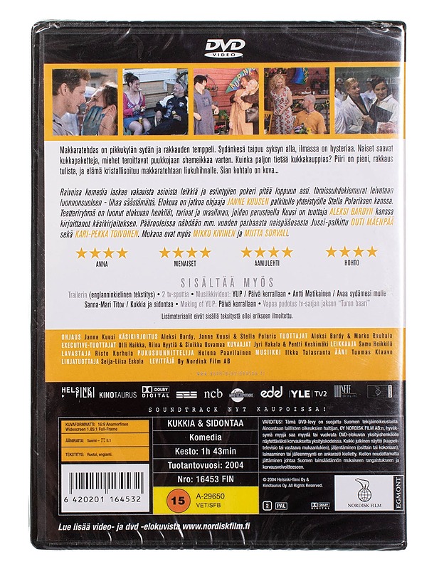 Kukkia et Sidontaa - DVD - DVD-elokuvat - 10105452093 - 1