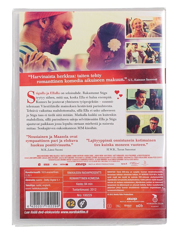 Rakkauden rasvaprosentti - DVD - DVD-elokuvat - 10105452101 - 1