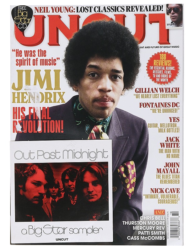 UNCUT October 2024 - Musiikki- ja elokuvakirjat - 10105452113 - 0