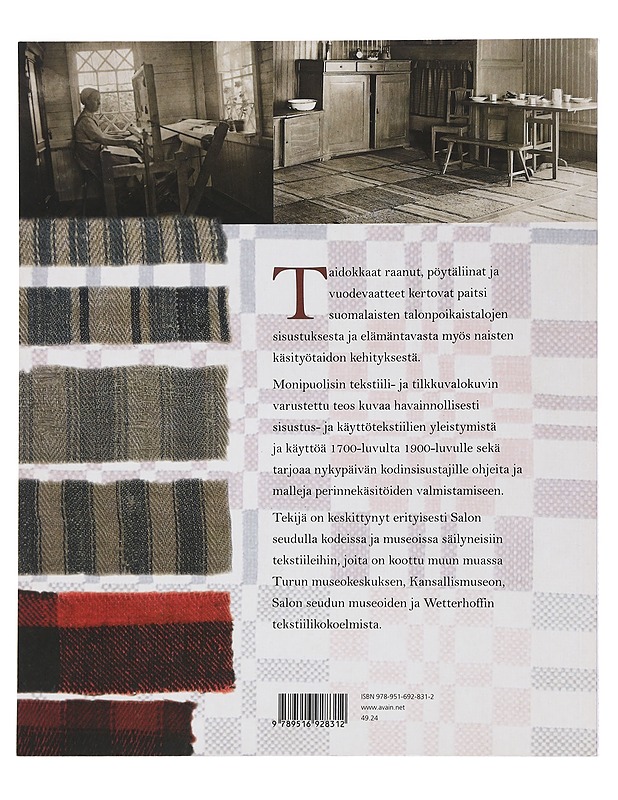 Ryijystä räsymattoon : perinnekäsitöitä sisustajalle - Helena Honka-Hallila - Tietokirjat ja oppaat - 10105452125 - 1