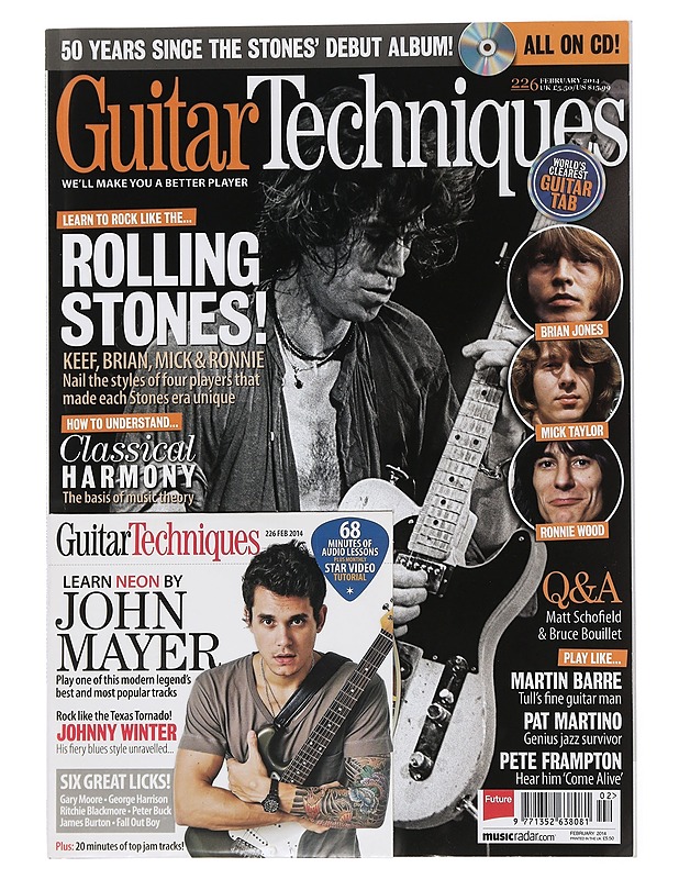 Guitar Techniques February 2014 - Musiikki- ja elokuvakirjat - 10105452140 - 0