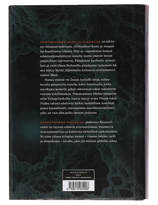 Kausaalienkeli - Rajaniemi, Hannu - Romaanit ja novellit - 10105452135 - 1