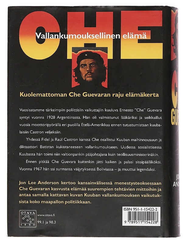 Che - Anderson, Jon Lee - Elämäkerrat ja muistelmat - 10105452148 - 1
