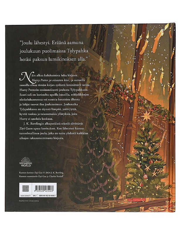 Joulu Tylypahkassa : kirjasta Harry Potter ja viisasten kivi - Rowling, J. K. - Lastenkirjat - 10105452152 - 1