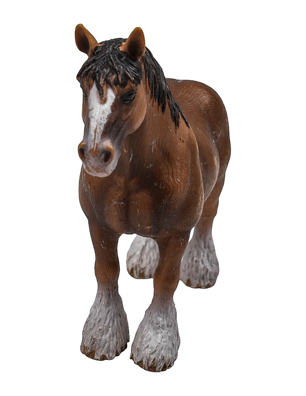 SCHLEICH Clydesdale hevonen figuuri  - Lasten lelut - 10105452155 - 1