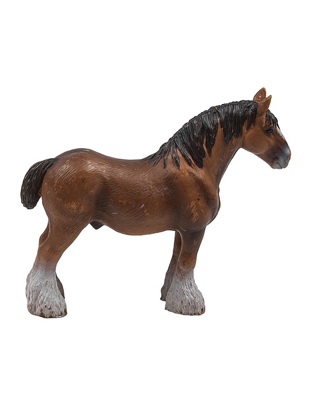 SCHLEICH Clydesdale hevonen figuuri  - Lasten lelut - 10105452155 - 0