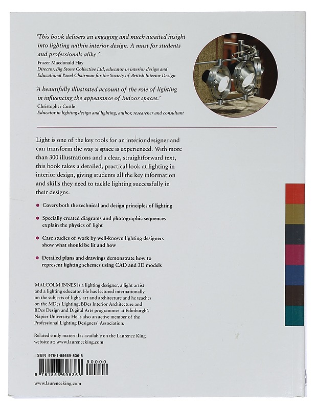 Lighting for interior design - Malcolm Innes - Harrastekirjat - 10105452170 - 1