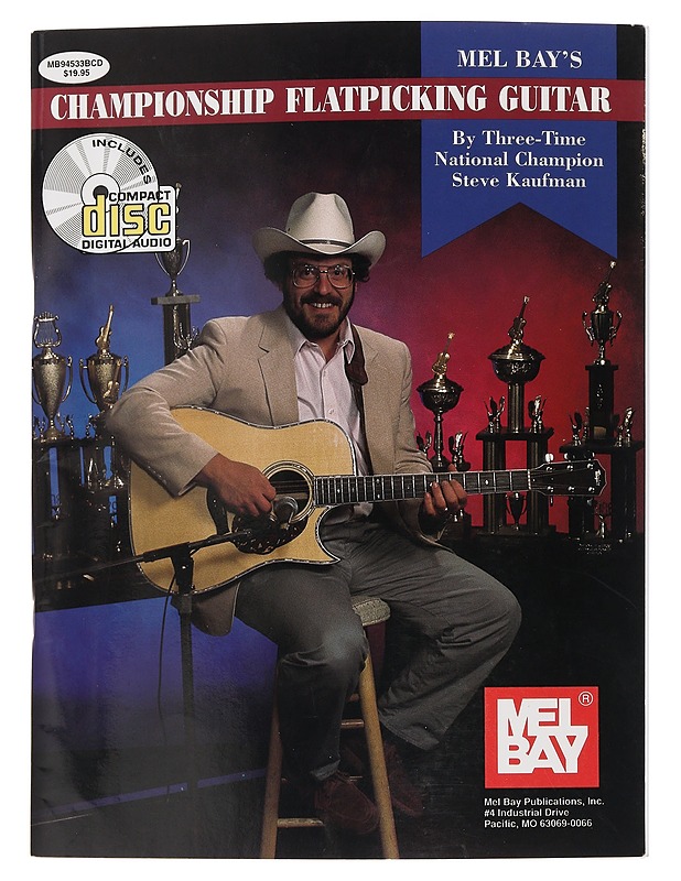 Championship flatpicking quitar - melbay - Musiikki- ja elokuvakirjat - 10105452187 - 0