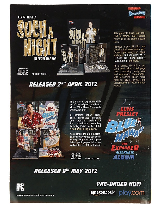 VINTAGE ROCK  2012 - Musiikki- ja elokuvakirjat - 10105452185 - 1