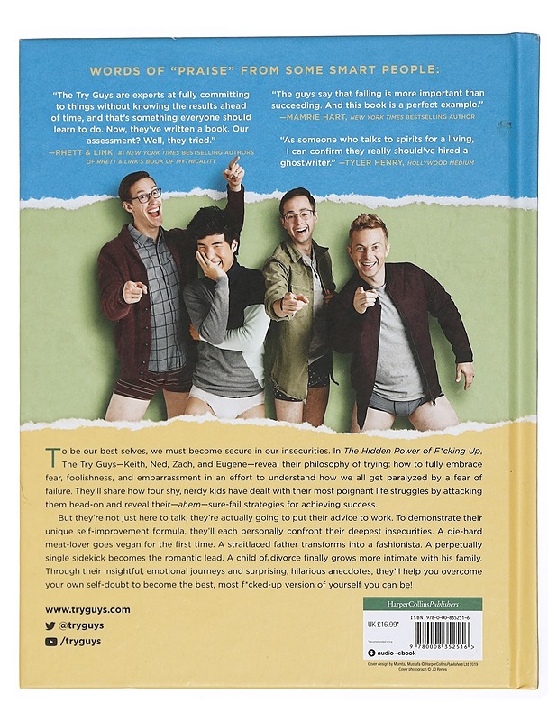 The Hidden Power of F*cking Up - The Try Guys - Tietokirjat ja oppaat - 10105452199 - 1