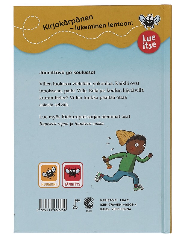 Haahuileva haamu - Kallioniemi, Tuula - Lastenkirjat - 10105452212 - 1