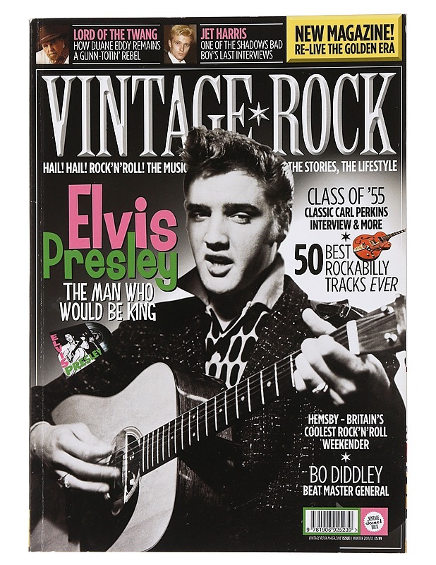 VINTAGE ROCK  New Magazine! Re-live the golden era, 2011/12 - Musiikki- ja elokuvakirjat - 10105452226 - 0