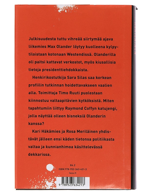 Presidentintekijän kuolema - Häkämies, Kari - Jännitys ja dekkarit - 10105452231 - 1