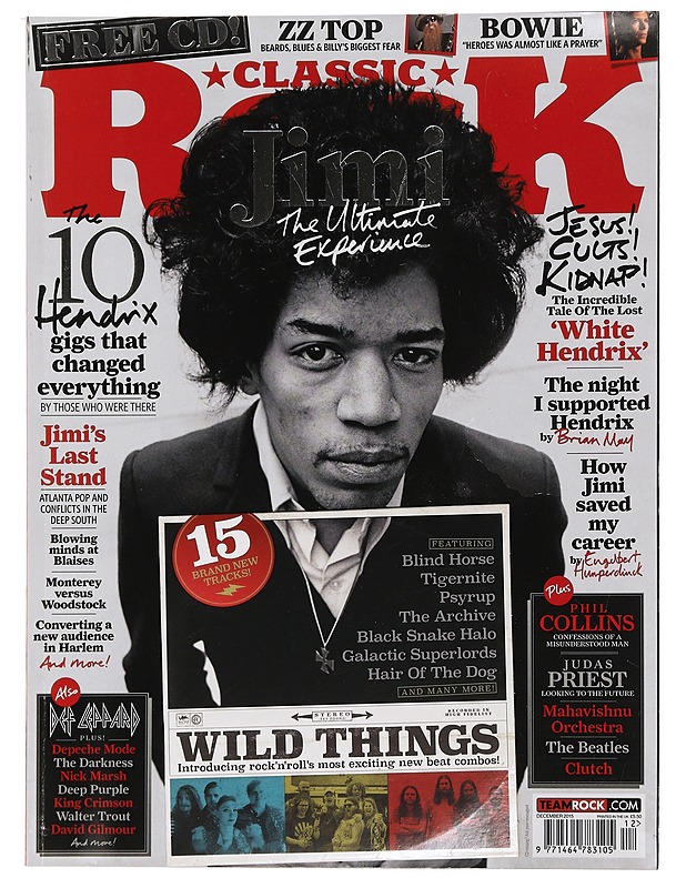 Classic ROCK, December 2015 - Musiikki- ja elokuvakirjat - 10105452248 - 0