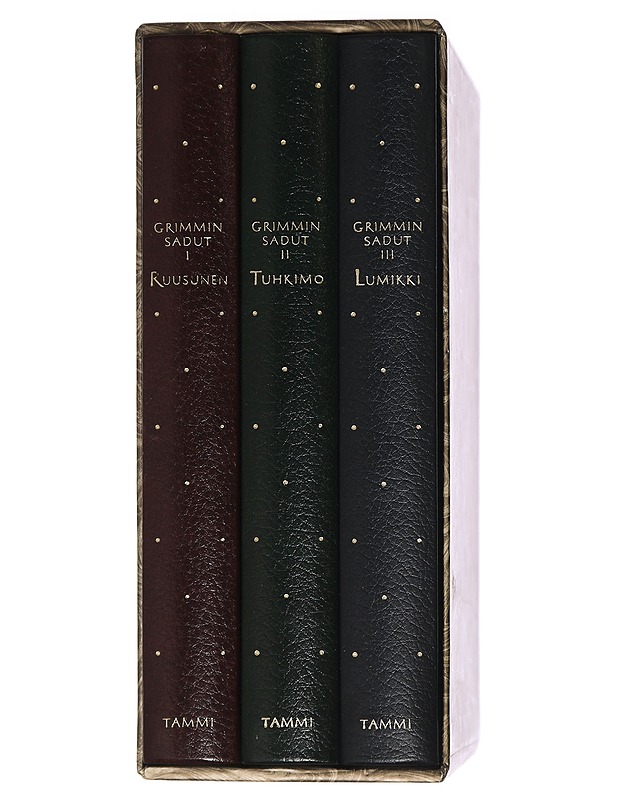 Grimmin sadut, osat 1 - 3: Ruusunen, Tuhkimo ja Lumikki - Grimm, Jacob - Lastenkirjat - 10105452259 - 1
