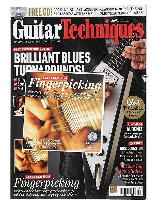 Guitar Techniques May 2017 - Musiikki- ja elokuvakirjat - 10105452266 - 0