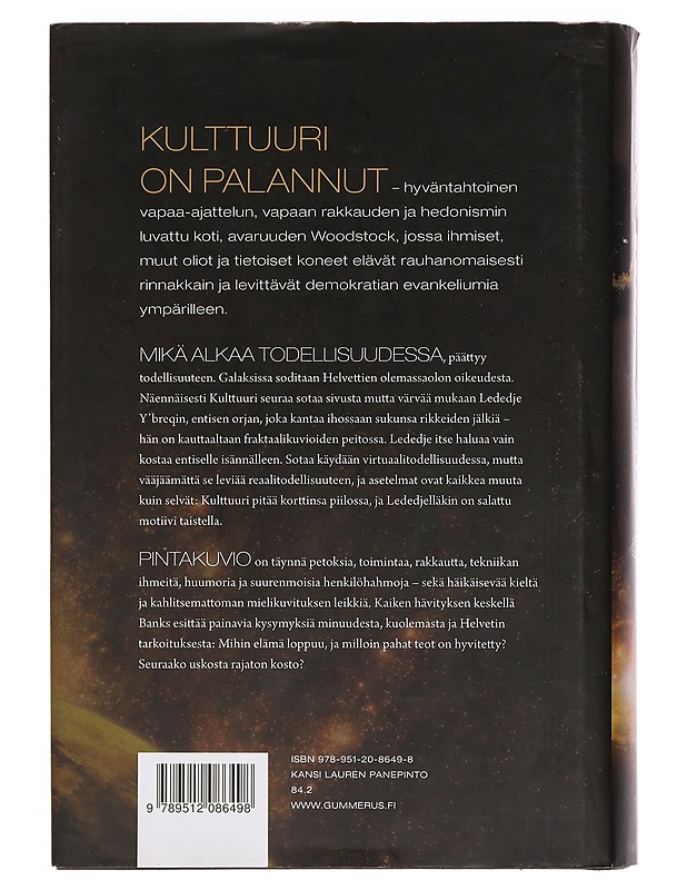 Pintakuvio - Banks, Iain - Romaanit ja novellit - 10105452271 - 1