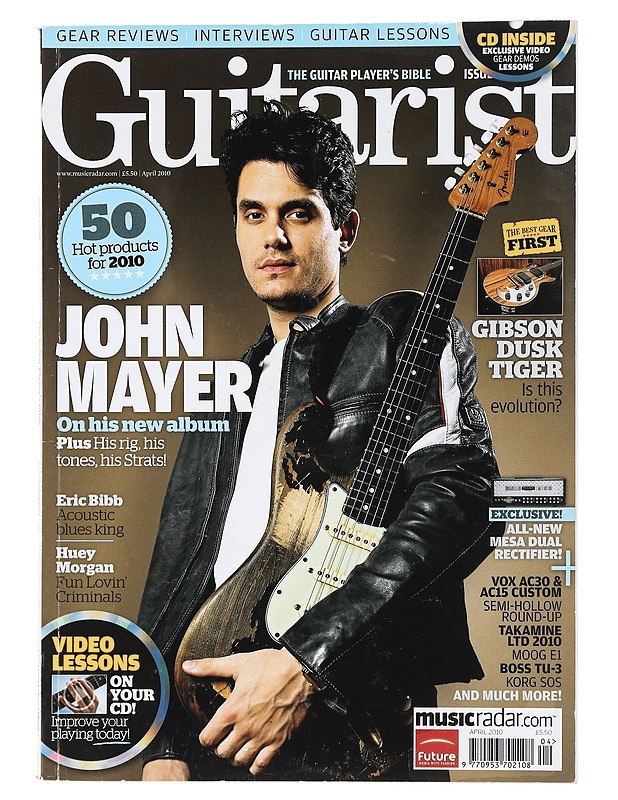 Guitarist April 2010 - Musiikki- ja elokuvakirjat - 10105452275 - 0