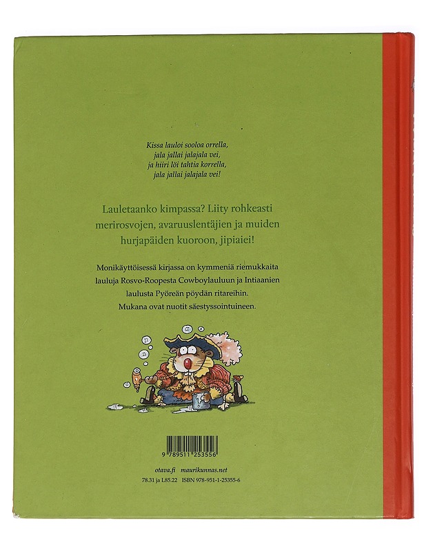 Seikkailijan laulukirja - Kunnas, Mauri - Lastenkirjat - 10105452278 - 1