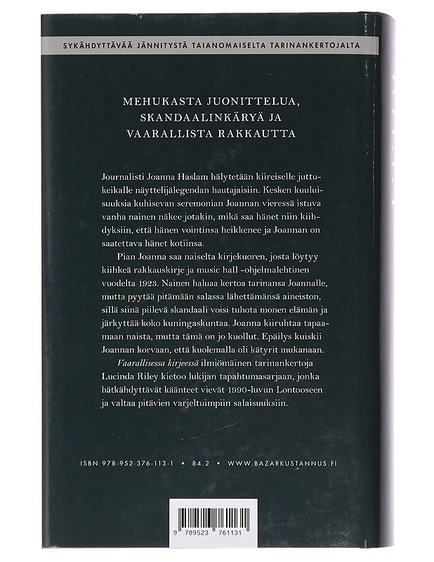 Vaarallinen kirje - Riley, Lucinda - Jännitys ja dekkarit - 10105452287 - 1