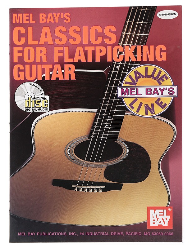 Classics for Flatpicking Guitar - Bay, Mel - Tietokirjat ja oppaat - 10105452312 - 0
