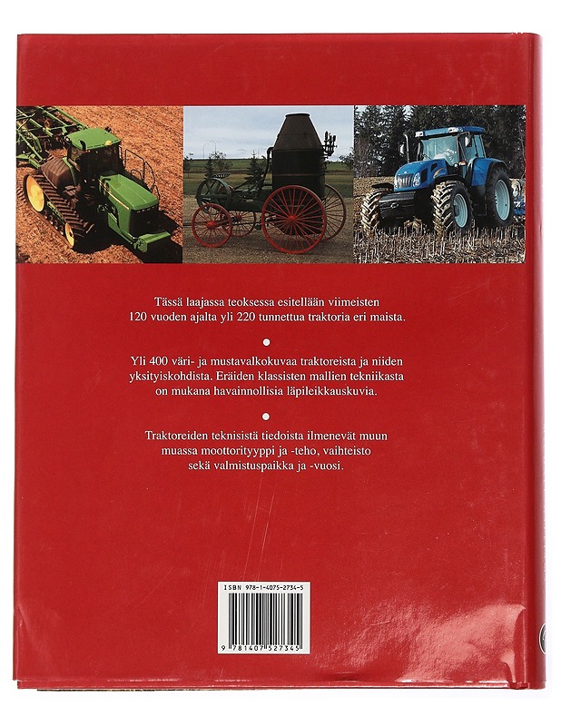 Traktorit : yli 220 mallia eri maista - Williams, Michael - Tietokirjat ja oppaat - 10105452315 - 1