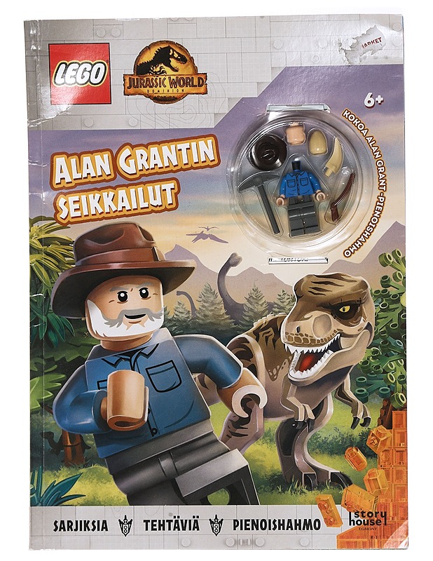 Lego Jurassic World Alan Grantin seikkailut puuhakirja - Story House Egmont - Lastenkirjat - 10105452319 - 0