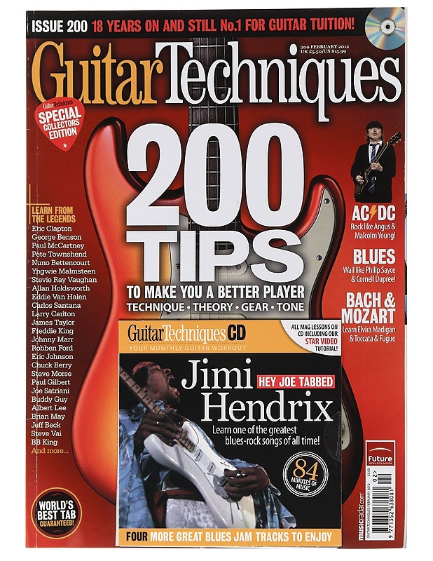 Guitar Techniques Feb. 2012 - Musiikki- ja elokuvakirjat - 10105452329 - 0