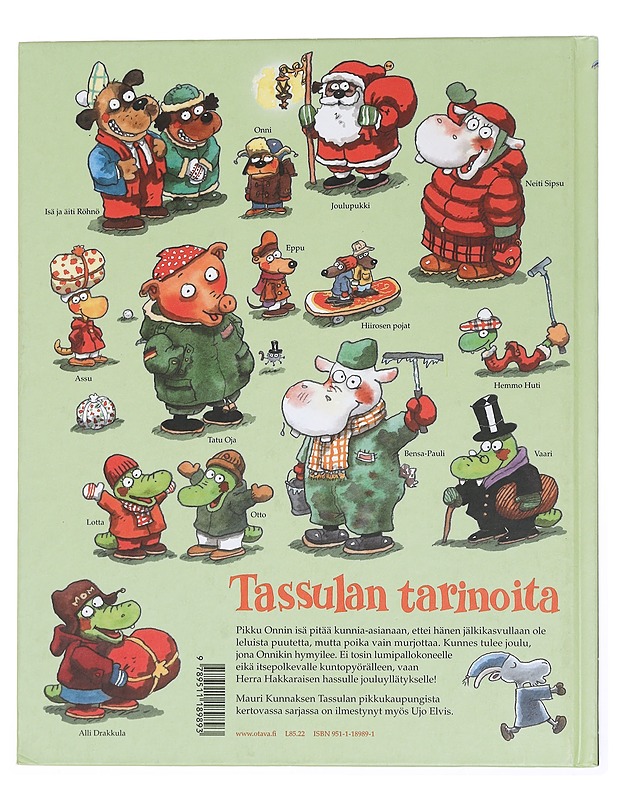 Onnin paras joululahja - Kunnas, Mauri - Lastenkirjat - 10105452336 - 1