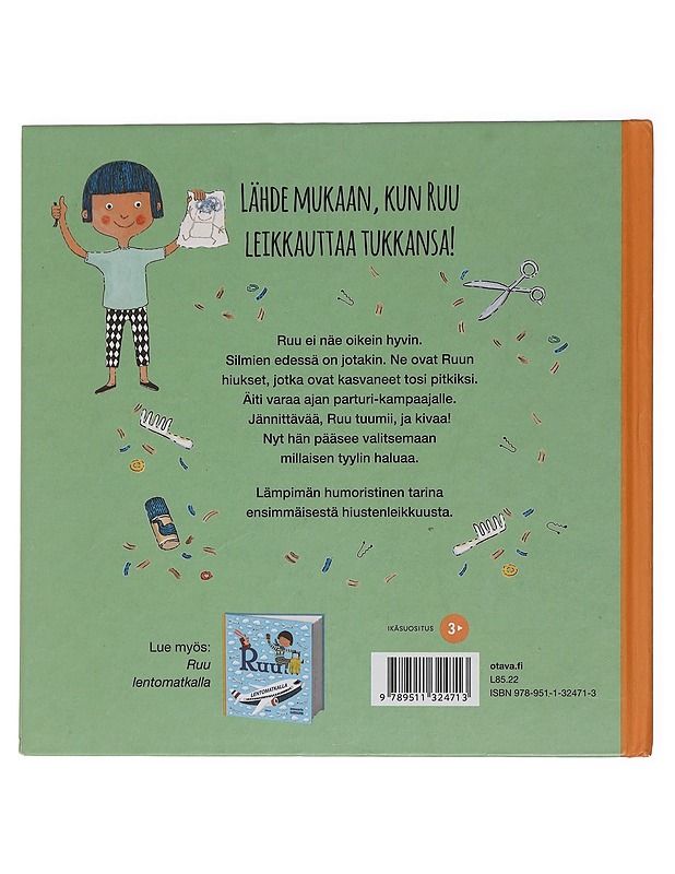 Ruu ja uusi tukka - Garhamn, Anna-Karin - Lastenkirjat - 10105452386 - 1