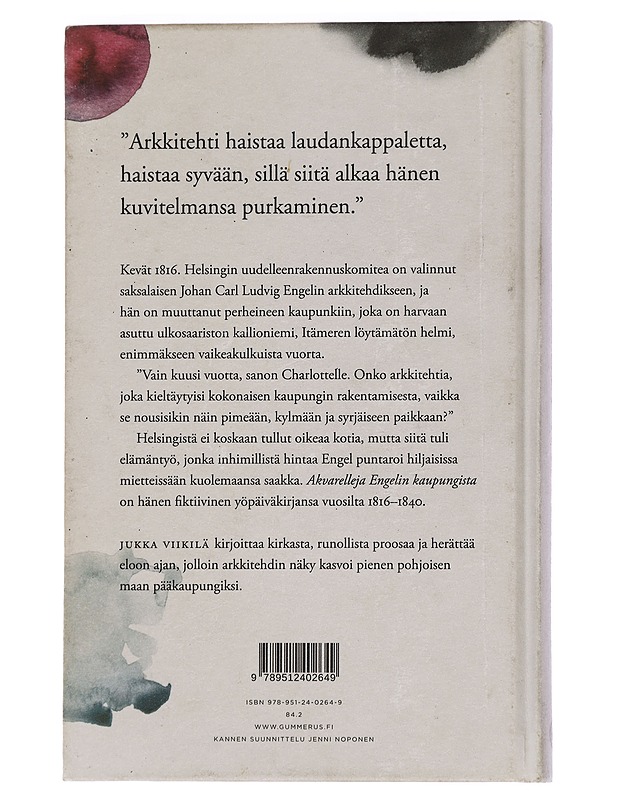 Akvarelleja Engelin kaupungista - Jukka Viikilä - Elämäkerrat ja muistelmat - 10105452407 - 1