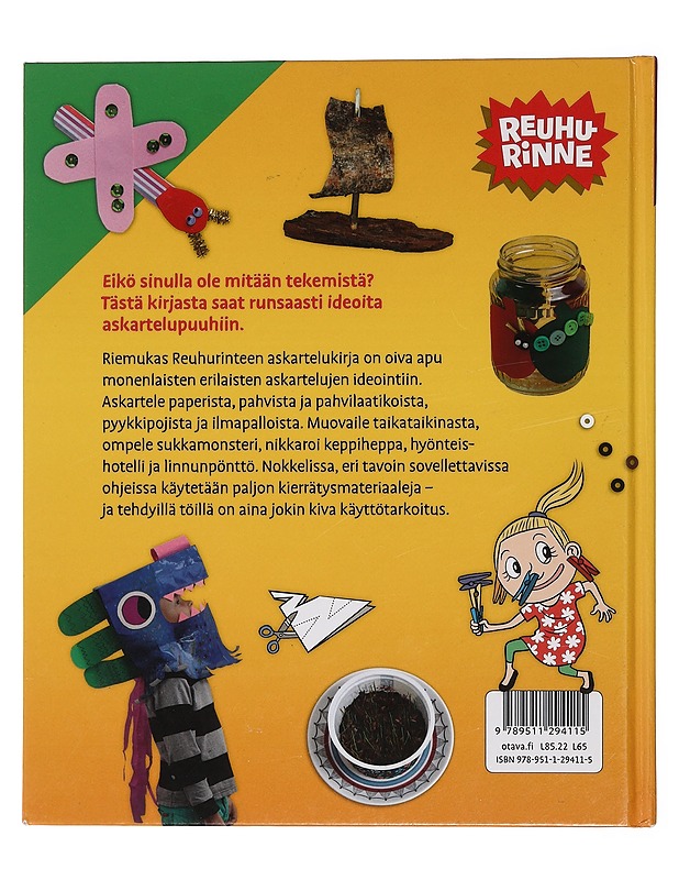 Askartelukirja - Luukkanen, Anne - Lastenkirjat - 10105452408 - 1