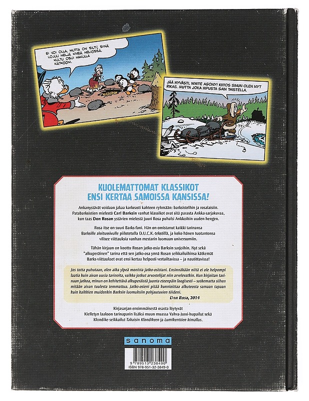 Kielletyn laakson tarinat : ja muita klassikoita - Barks, Carl - Sarjakuvat - 10105452411 - 1