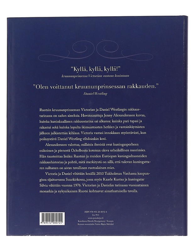 Victoria & Daniel : rakkaustarina - Alexandersson, Jenny - Elämäkerrat ja muistelmat - 10105452423 - 1