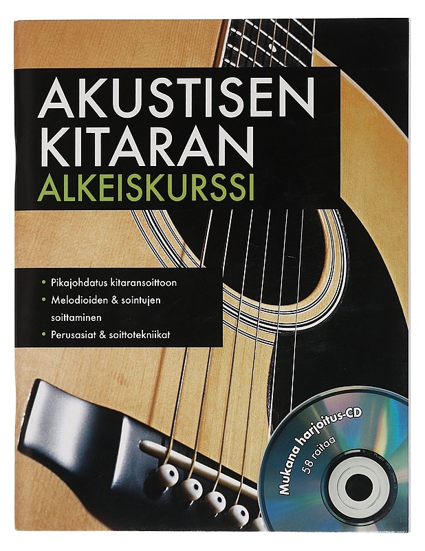 Akustisen kitaran alkeiskurssi : mukana harjoitus-CD - Walter, Frank - Harrastekirjat - 10105452428 - 0