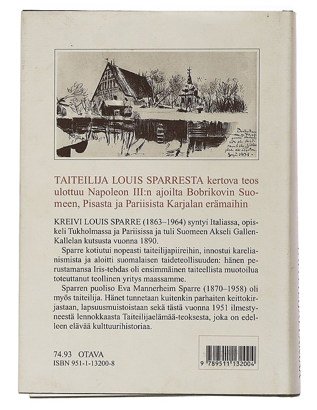 Sparre taiteilijaelämää - Mannerheim, Eva - Elämäkerrat ja muistelmat - 10105452431 - 1