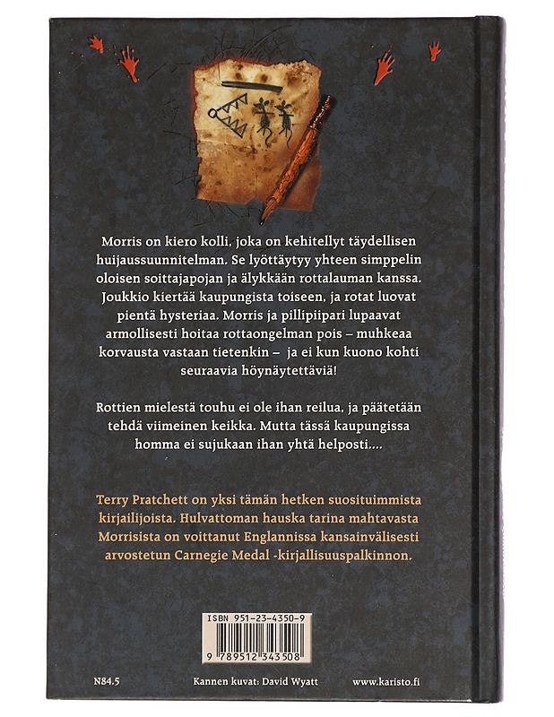 Mahtava Morris ja sivistyneet siimahännät - Pratchett, Terry - Fantasia- ja scifi - 10105452436 - 1