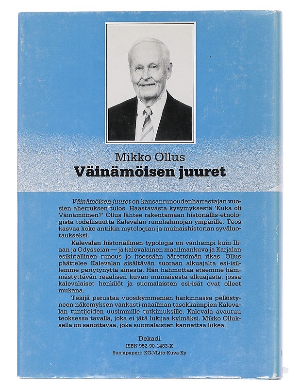 Väinämöisen juuret - Mikko Ollus - Elämäkerrat ja muistelmat - 10105452443 - 1
